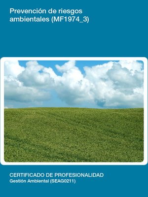 cover image of MF1974_3--Prevención de riesgos ambientales